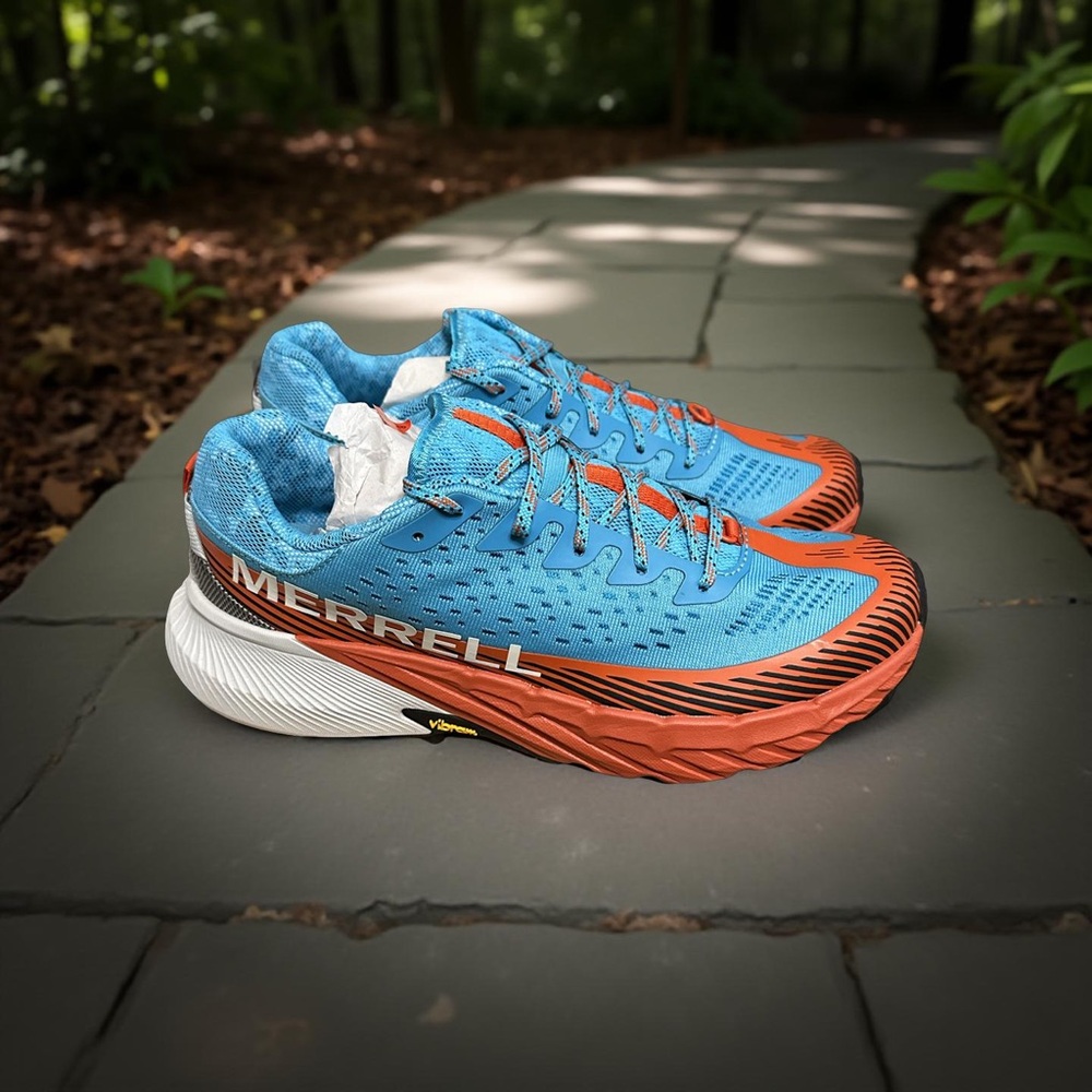 MerrellWomen's AGILITY PEAK 5 Trail Running Hikers Atoll Cloud